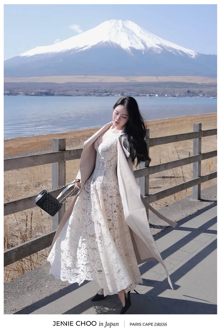 Paris Cape Dress - Jennie Choo