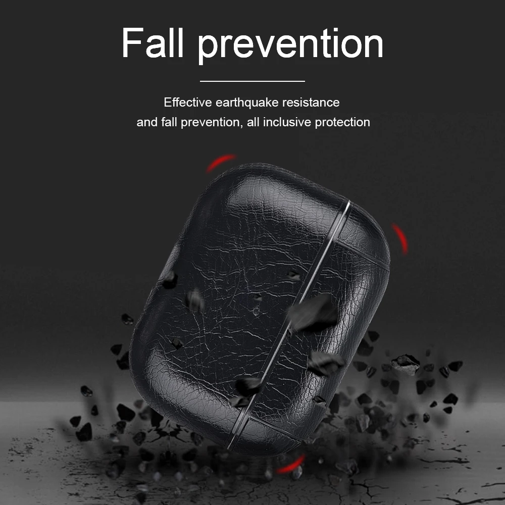 Vỏ da AirPods chống va đập khi rơi